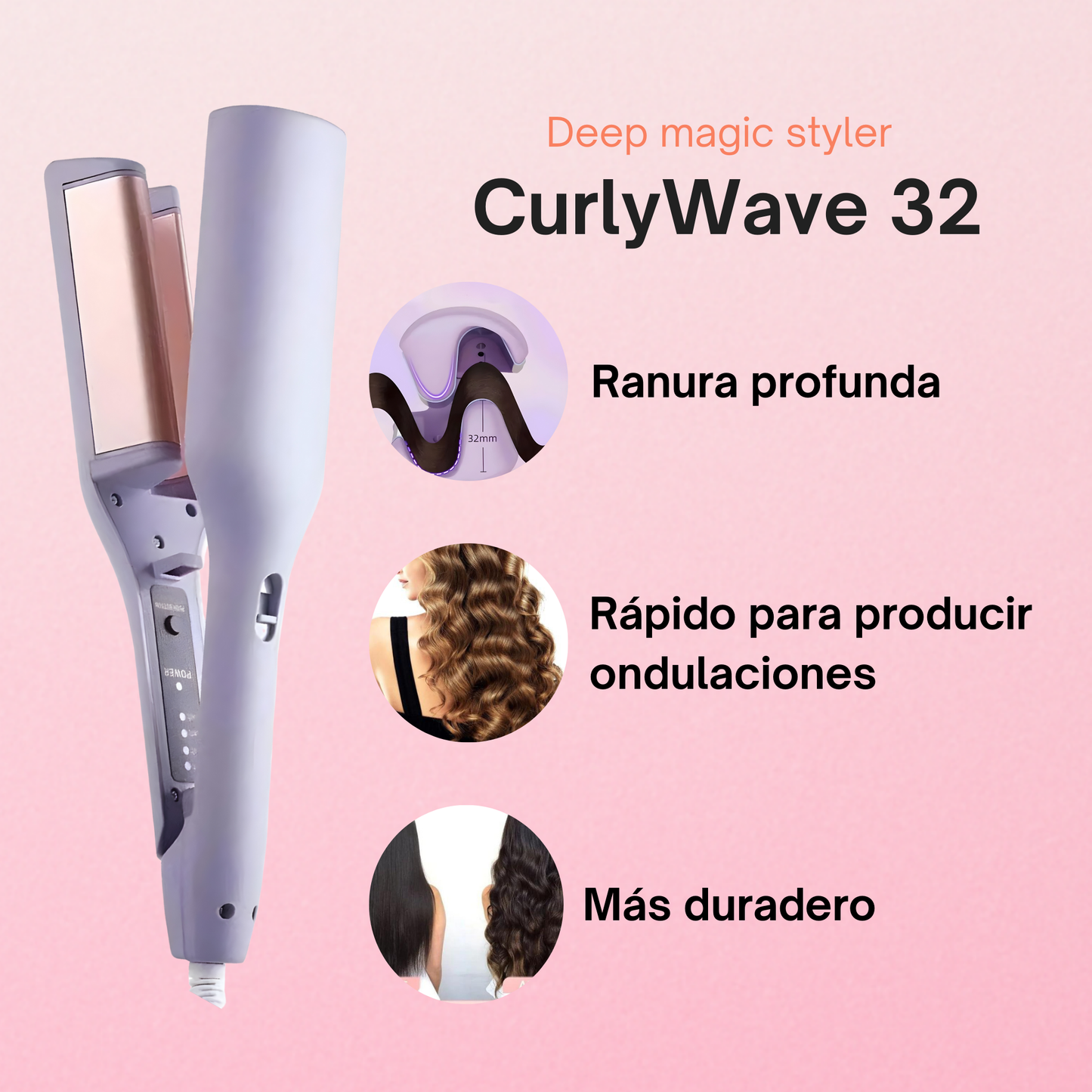 CurlyWave 32: Deep Magic Styler
