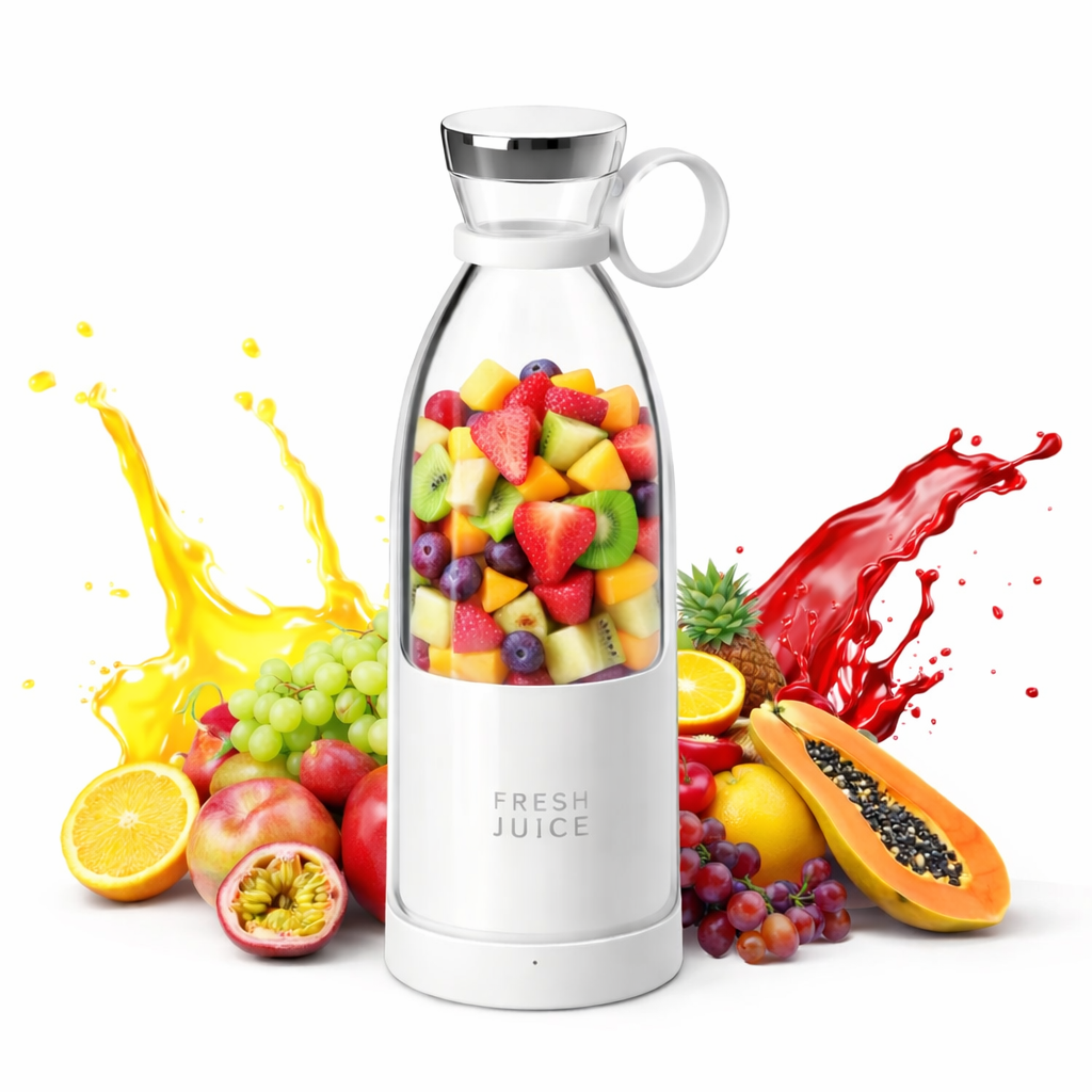 Batidora Portátil para Smoothies y Batidos – Potente, Segura y Ultra Compacta