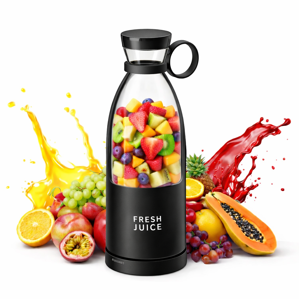 Batidora Portátil para Smoothies y Batidos – Potente, Segura y Ultra Compacta